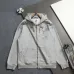Louis Vuitton 3D Embroidery Zip Up Hoodie, Grey, Black #A68997