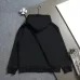 Louis Vuitton 3D Embroidery Zip Up Hoodie, Grey, Black #A68997