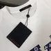 Louis Vuitton Blue Monogram LV Logo Crewneck Sweatshirt, Black, White #A69381