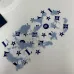 Louis Vuitton Blue Star Graffiti Crewneck Sweatshirt, Black, White #A69377