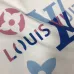 Louis Vuitton Colorful Monogram Logo Crewneck Sweatshirt, Black, White #A69379