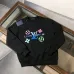 Louis Vuitton Colorful Monogram Logo Crewneck Sweatshirt, Black, White #A69379