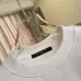 Louis Vuitton Crew Neck Sweatshirt With Gold Embroidered Logo, White, Black #A69409