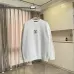 Louis Vuitton Crew Neck Sweatshirt With Gold Embroidered Logo, White, Black #A69409