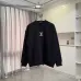 Louis Vuitton Crew Neck Sweatshirt With Gold Embroidered Logo, White, Black #A69409