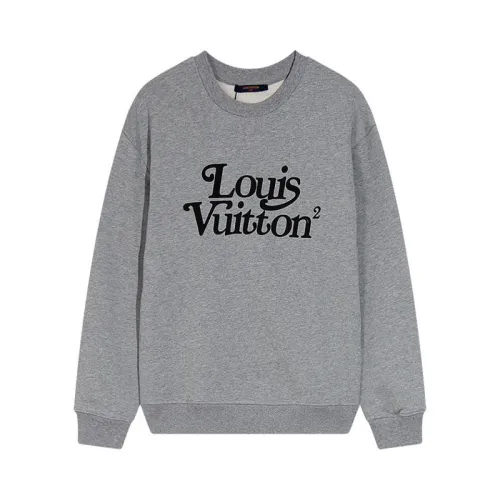 Louis Vuitton Hoodie Gray 1:1 Quality EUR Sizes #99925750
