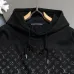 Louis Vuitton Hoodies for MEN Black/White 420g #B54469