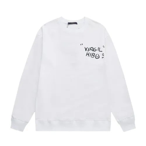 Louis Vuitton Hoodies for MEN Black/White #B54409