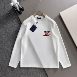 Louis Vuitton Hoodies for MEN Black/White #B54681