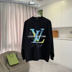 Louis Vuitton Hoodies for MEN Black/White #B54828