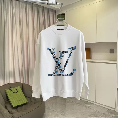 Louis Vuitton Hoodies for MEN Black/White #B54829