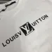 Louis Vuitton Logo Print Crewneck Sweatshirt, Black, White #A69378