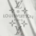 Louis Vuitton Rhinestone Crewneck Sweatshirt, White, Black #A68996