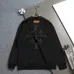 Louis Vuitton Rhinestone Crewneck Sweatshirt, White, Black #A68996