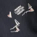 Louis Vuitton Sailboat‑Scene Embroidery Pullover Hoodie Men Sweatshirt, White, Navy Blue #A68175