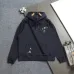 Louis Vuitton Sailboat‑Scene Embroidery Pullover Hoodie Men Sweatshirt, White, Navy Blue #A68175