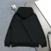 Louis Vuitton Solid Color Embroidery Hoodie, White, Grey, Black #A68995