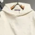 Louis Vuitton Solid Color Embroidery Hoodie, White, Grey, Black #A68995