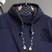 Louis Vuitton Studded Logo Hoodie, White, Navy Blue #A69003