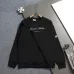 Moncler Classic Script Logo Embroidered Crew Sweatshirt, Orange Cream Black #A69014