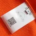 Moncler Classic Script Logo Embroidered Crew Sweatshirt, Orange Cream Black #A69014