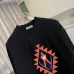 Moncler Ethnic Geometric Logo Crewneck Sweatshirt, Black & White #A69400