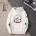 Moncler Hoodies for Men Black/White #B46914