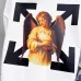 Off-White Angel Painting Arrow Pullover Hoodie, White & Black #A68036