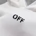 Off-White Geometric Arrow Print Pullover Hoodie, White & Black #A68032