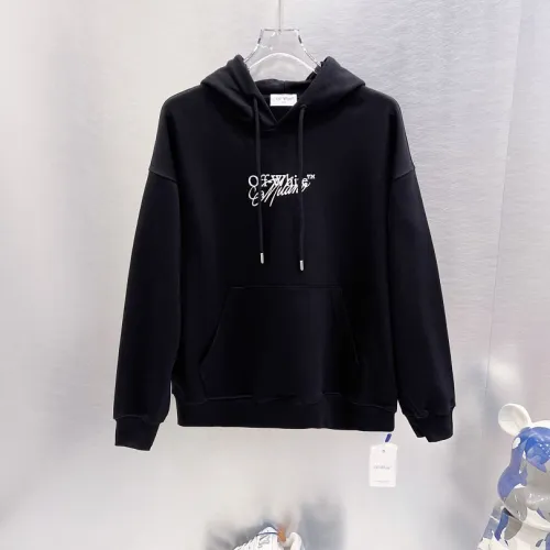 Off-White Sketch Arrow Print Pullover Hoodie, White & Black #A68034