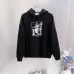 Off‑White Art Figure Print Pullover Hoodie, Black #A68030