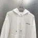Off‑White Back Mesh Diagonal Stripe Pullover Hoodie, Black White #A68448