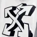 Off‑White Distorted Arrow Graphic Pullover Hoodie, White & Black #A68035