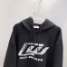Off‑White Distressed Arrow Logo Pullover Hoodie, Black #A68446