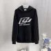 Off‑White Distressed Arrow Logo Pullover Hoodie, Black #A68446