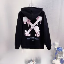 Off‑White Miami Palm Tree Print Pullover Hoodie, White & Black #A68031