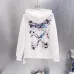 Off‑White Paint Splatter Arrow Pullover Hoodie, White & Black #A68033
