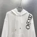 Off‑White Side Sleeve Logo Pullover Hoodie, Black White #A68447