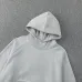 MOTOFA Embroidery Logo Hoodie Raglan Sleeve Pullover Light Grey, Black, Off White #A68786
