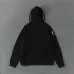 MOTOFA Embroidery Logo Hoodie Raglan Sleeve Pullover Light Grey, Black, Off White #A68786