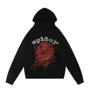 Sp5der Hoodies for MEN Black #B50325