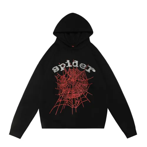 Sp5der Hoodies for MEN Black #B50325