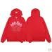 Spider‑5 Men Fleece‑Lined 555 Graphic Zip‑Up Hoodie, Bright Red #A68159