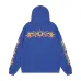 Valley State Flame Sun Graphic Pullover Hoodie, Blue Black #A68443