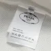 Prada Milano Logo Crew Neck Sweatshirt, White and Black #A69012