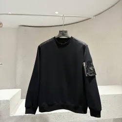 Prada New Pocket Sweatshirt, Dark Techwear Style #A69011