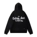 Amiri Chateau California Embroidered Zip‑Up Hoodie Jacket, Light Blue&Black #A67849