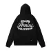 Amiri Club Hollywood Embroidered Zip‑Up Hoodie Jacket, Black #A67848