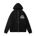Amiri Club Hollywood Embroidered Zip‑Up Hoodie Jacket, Black #A67848