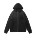 Amiri Gradient Washed Flower Embroidery Zip‑Up Hoodie Jacket, Blue&Black #A67852